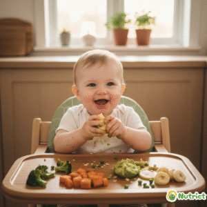 Diversification alimentaire 4 mois : quand et comment introduire les morceaux chez bébé ?